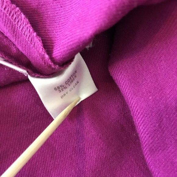 Ann Taylor Loft Cap Sleeve Tie Front Dress Size 8 - Picture 7 of 7